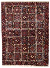 150X196 Dywan Orientalny Yalameh Ciemnoczerwony/Czerwony (Wełna, Persja/Iran) Carpetvista