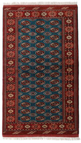 러그 오리엔탈 Turkaman 129X219 다크 핑크/빨간색 (울, 페르시아/이란)