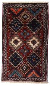 Persisk Yalameh Teppe 80X138 Mørk Rød/Rød (Ull, Persia/Iran)