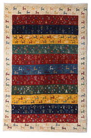 Gabbeh Persisch Fine Teppich 78X120 Beige/Schwarz Wolle, Persien/Iran Carpetvista