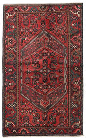  Orientalsk Hamadan Teppe 128X210 Rød/Brun Ull, Persia/Iran Carpetvista