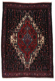 70X102 絨毯 オリエンタル センネ ダークレッド/ベージュ (ウール, ペルシャ/イラン) Carpetvista