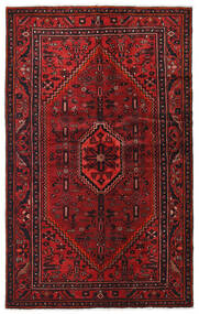 Hamadan Matot Matto 128X206 Tummanpunainen/Punainen Villa, Persia/Iran Carpetvista