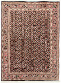  Orientalischer Täbriz 50 Raj Teppich 150X200 Orange/Braun Wolle, Persien/Iran