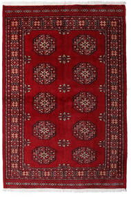  Orientalischer Pakistan Buchara 3Ply Teppich 139X206 Dunkelrot/Rot Wolle, Pakistan Carpetvista