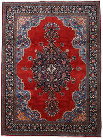  Orientalischer Wiss Teppich 223X303 Rot/Dunkelrosa Wolle, Persien/Iran Carpetvista