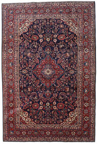  Orientalsk Hamadan Shahrbaf Teppe 217X322 Rød/Mørk Lilla Ull, Persia/Iran Carpetvista