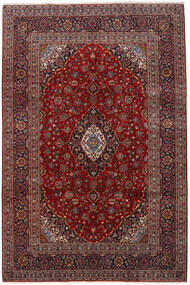 197X300 Dywan Orientalny Keszan Czerwony/Ciemnoczerwony (Wełna, Persja/Iran) Carpetvista