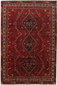  Persian Shiraz Rug 203X300 Dark Red/Red (Wool, Persia/Iran)