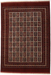 絨毯 ペルシャ トルクメン 208X289 ダークレッド/茶色 (ウール, ペルシャ/イラン)
