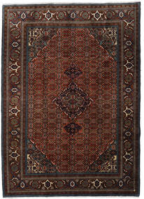Ardebil Rug 207X288 Brown/Dark Grey Wool, Persia/Iran Carpetvista