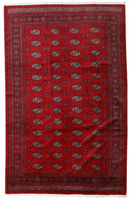 Pakistan Buchara 3Ply Teppich 201X316 Dunkelrot/Rot Wolle, Pakistan Carpetvista