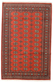 159X248 Pakistan Buchara 2Ply Teppich Rot/Dunkelrot Pakistan Carpetvista