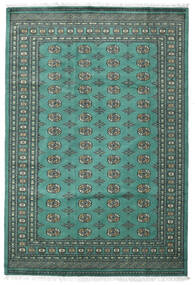 Pakistan Buchara 2Ply Teppich 187X276 Grün/Grau Wolle, Pakistan Carpetvista
