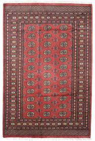 156X237 Pakistan Bokhara 2Ply Matta Orientalisk Röd/Mörkröd (Ull, Pakistan) Carpetvista