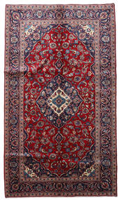 149X260 Keshan Matta Orientalisk Röd/Mörkrosa (Ull, Persien/Iran) Carpetvista