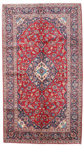  148X261 Kashan Szőnyeg Piros/Szürke Perzsia/Irán
 Carpetvista