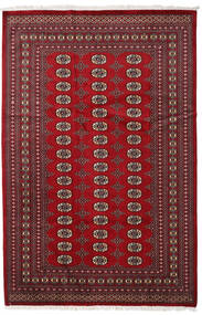  190X288 Pakistan Buchara 2Ply Teppich Dunkelrot/Rot Pakistan Carpetvista