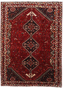 Ghashghai Tæppe 218X298 Mørkerød/Rød Uld, Persien/Iran Carpetvista