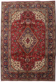  Tabriz Rug 203X293 Persian Wool Red/Dark Red Carpetvista