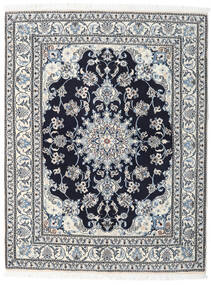 Nain Rug Rug 150X196 Grey/Light Grey Wool, Persia/Iran Carpetvista