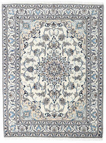 絨毯 ペルシャ ナイン 151X200 グレー/ライトグレー (ウール, ペルシャ/イラン)