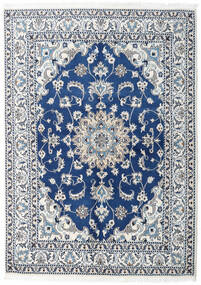  Nain Rug 150X200 Persian Wool Dark Blue/Grey Small Carpetvista