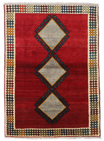 100X143 Qashqai Rug Oriental Dark Red/Red (Wool, Persia/Iran) Carpetvista
