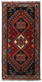 85X172 Qashqai Rug Oriental Runner
 Dark Red/Orange (Wool, Persia/Iran) Carpetvista