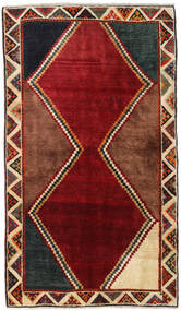 Tapete Ghashghai 117X202 Vermelho Escuro/Vermelho (Lã, Pérsia/Irão)