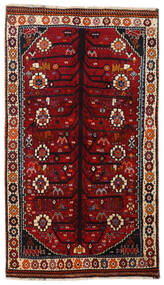  Qashqai Rug 107X188 Persian Wool Dark Red/Red Small Carpetvista