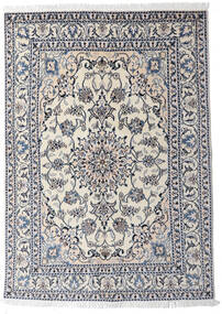 Nain Rug Rug 145X204 Beige/Grey Wool, Persia/Iran Carpetvista