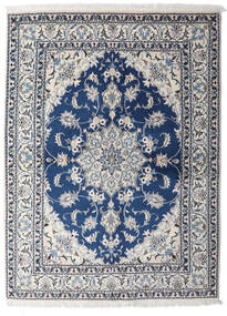 153X206 絨毯 オリエンタル ナイン グレー/ベージュ (ウール, ペルシャ/イラン) Carpetvista