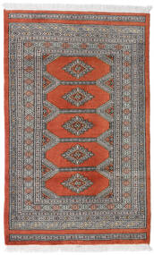 絨毯 オリエンタル パキスタン ブハラ 2Ply 94X153 ベージュ/茶色 (ウール, パキスタン)