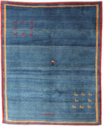 Tapete Persa Gabbeh Rustic 178X263 Azul/Azul Escuro (Lã, Pérsia/Irão)
