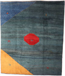 絨毯 ペルシャ ギャッベ Rustic 310X365 ダークグレー/ダークブルー 大きな (ウール, ペルシャ/イラン)