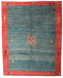 234X293 Gabbeh Rustic Teppich Moderner Türkis/Rot (Wolle, Persien/Iran) Carpetvista