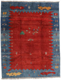  Gabbeh Rustic Rug 259X331 Persian Wool Red/Dark Blue Large Carpetvista
