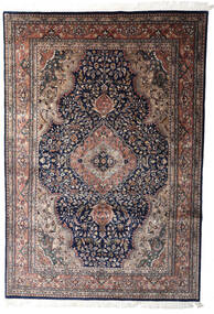 Tapete Oriental Kashan Indo 204X295 Vermelho/Cinza Escuro (Lã, Índia)