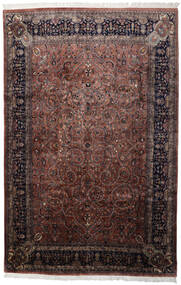  241X368 Medallion Large Keshan Indo Rug Wool, Carpetvista