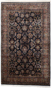 絨毯 カシャン インド 186X310 茶色/ダークレッド (ウール, インド)