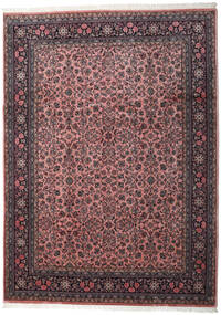 Tapete Oriental Sarough Indo 246X339 Vermelho/Vermelho Escuro (Lã, Índia)