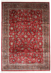 247X348 絨毯 サルーク インド オリエンタル レッド/茶色 (ウール, インド) Carpetvista