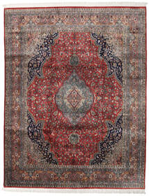 Keshan Indisch Teppich 247X314 Rot/Dunkelrot Wolle, Indien Carpetvista