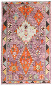  154X254 Moroccan Berber - Afghanistan Matto Punainen/Vaalea Pinkki Afganistan Carpetvista