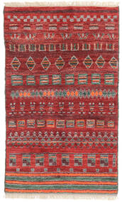  Moroccan Berber - Afghanistan 108X182 ウール 絨毯 レッド/ダークグレー 小 Carpetvista