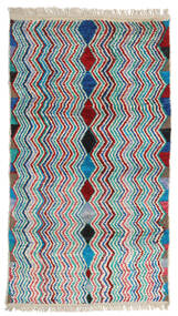 105X192 Tapete Moroccan Berber - Afghanistan Moderno Bege/Vermelho (Lã, Afeganistão) Carpetvista
