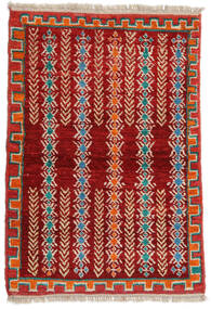  Moroccan Berber - Afghanistan 86X126 Tappeto Di Lana Rosso/Beige Piccolo Carpetvista