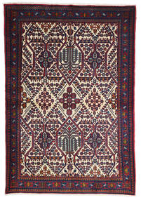 110X160 Tapete Oriental Meimeh Porpora Escuro/Vermelho (Lã, Pérsia/Irão) Carpetvista