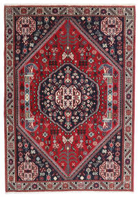 100X142 Tapis Gabbeh Kashkooli Moderne Rouge/Rose Foncé (Laine, Perse/Iran) Carpetvista